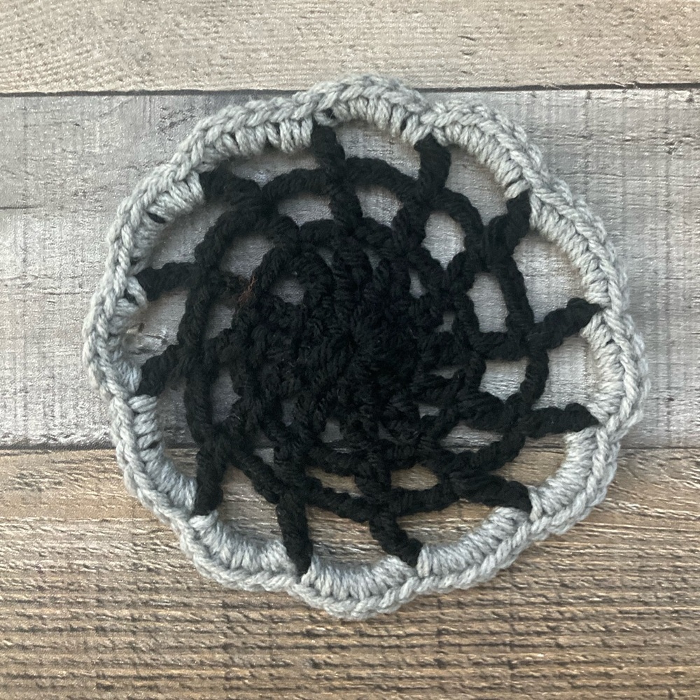 Halloween Spiderweb Coasters 4 Pack - Picture 4 of 7